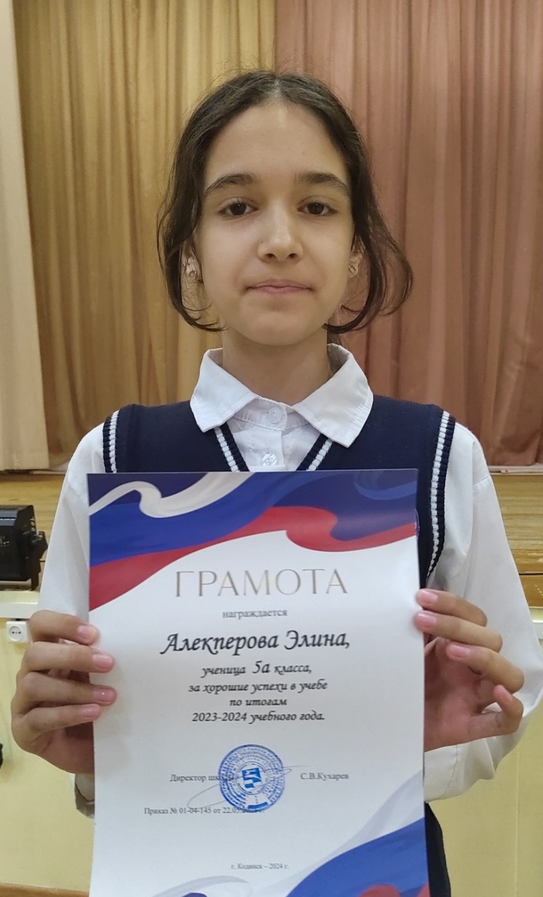 Алекперова Элина.